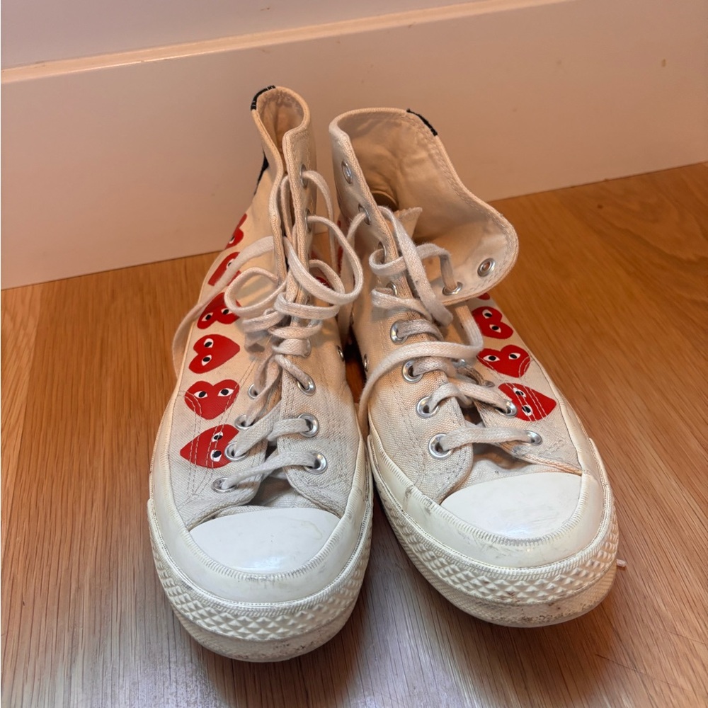 Converse Comme des Garçons Play Women’s x Chuck 70 High 'Multi Heart